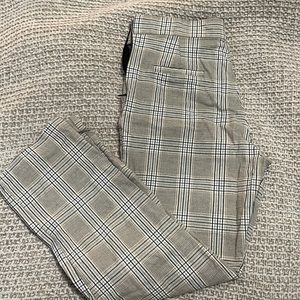 Plaid Capri Pant